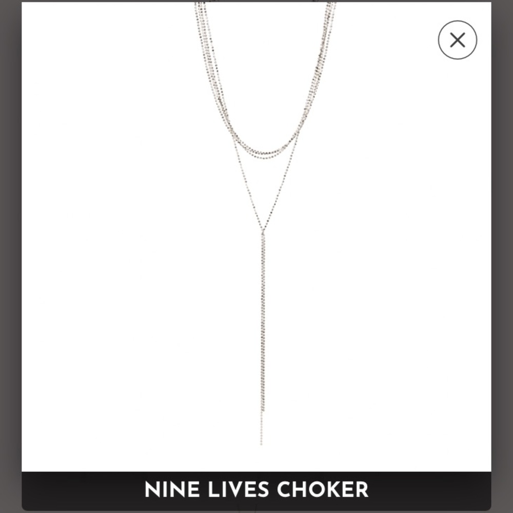NWOT Nine Lives Choker